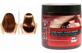 Fezona Brazilian Keratin Creamy Hair Mask in Pakistan